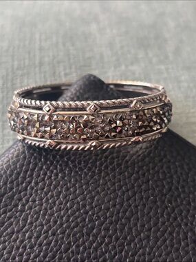 Brighton Crystal Rocks Bangle Bracelet